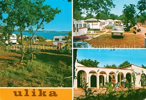 AK / Ansichtskarte Porec Playa Laguna Autocamp Ulika Campingplatz Restaurant Porec
