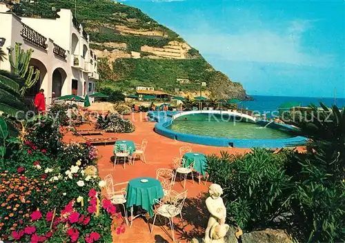 AK / Ansichtskarte Ischia Hotel Parco Smeraldo Terme Swimming Pool Meerblick Ischia