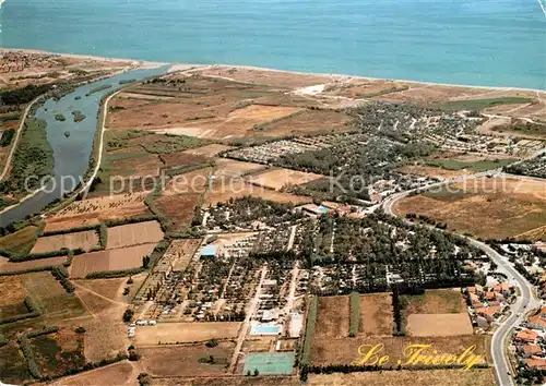 AK / Ansichtskarte Torreilles Le Trivoly Campingplatz Fliegeraufnahme Torreilles