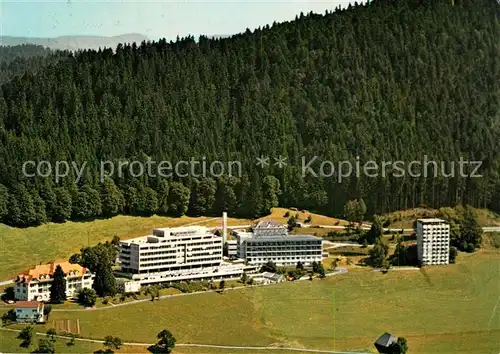 AK / Ansichtskarte Heiligenschwendi Fliegeraufnahme Bernische Hoehenklinik Heiligenschwendi