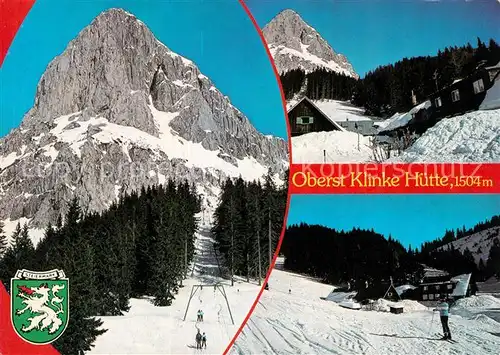 AK / Ansichtskarte Admont_Kaernten Oberst Klinke Huette Kalbling Admont Kaernten