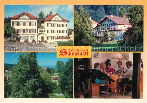 AK / Ansichtskarte Heiden_AR Hotel Kurhaus Sunnematt Heiden_AR