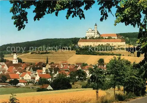 AK / Ansichtskarte Neresheim Abteikirche Neresheim