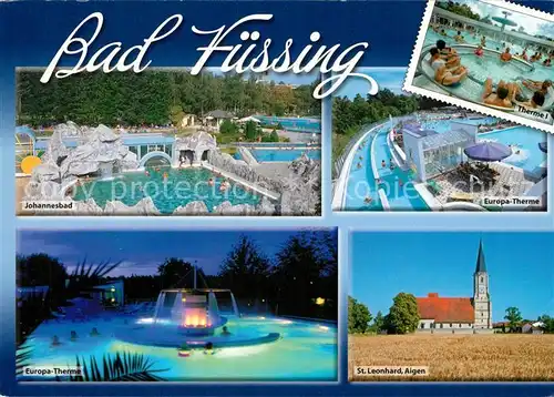 AK / Ansichtskarte Bad_Fuessing Johannesbad Europa Therme Aigen  Bad_Fuessing