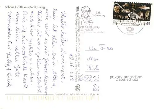 AK / Ansichtskarte Bad_Fuessing Johannesbad Europa Therme Aigen  Bad_Fuessing