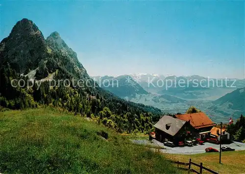 AK / Ansichtskarte Schwyz Berg Gasthaus Haggenegg Schwyz