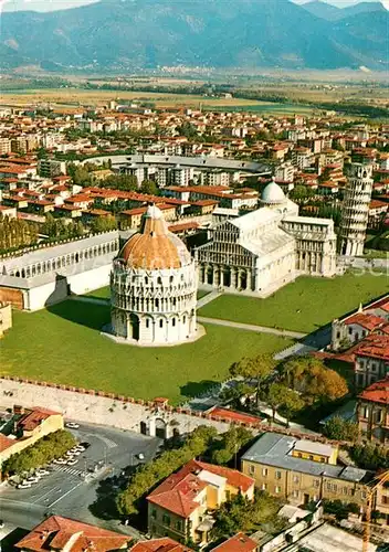 AK / Ansichtskarte Pisa Domplatz Fliegeraufnahme Pisa