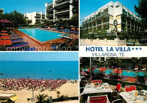 AK / Ansichtskarte Villarosa Hotel La Villa Strand Swimmingpool Villarosa