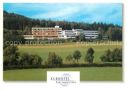 AK / Ansichtskarte Bad_Leonfelden Kurhotel Fliegeraufnahme Bad_Leonfelden
