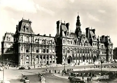 AK / Ansichtskarte Paris Hotel de Ville Paris