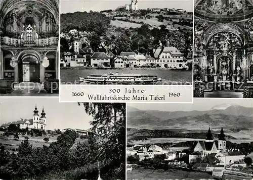 AK / Ansichtskarte Maria_Taferl Wallfahrtskirche Teilansichten Maria Taferl