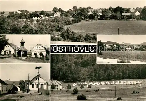 AK / Ansichtskarte Ostrovec Panorama Okres Rokycany 