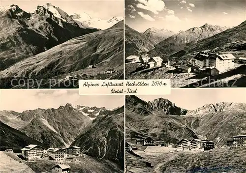 AK / Ansichtskarte Hochsoelden Panorama Hochsoelden