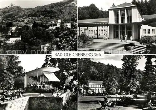 AK / Ansichtskarte Bad_Gleichenberg Kurhaus Kurkonzert Kurpark Bad_Gleichenberg