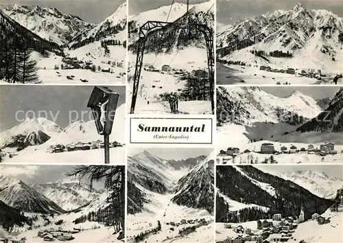 AK / Ansichtskarte Samnaun_Dorf Panorama im Samnauntal Samnaun Dorf