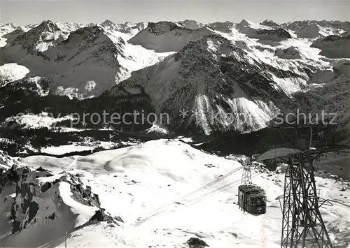 AK / Ansichtskarte Arosa_GR Luftseilbahn Arosa Weisshorn Arosa_GR