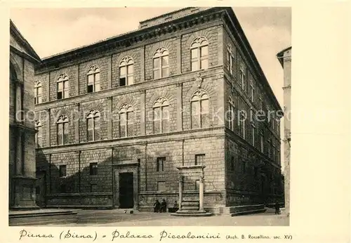 AK / Ansichtskarte Pienza Palazzo Piccolomini Pienza