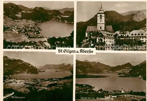 AK / Ansichtskarte St_Gilgen_Salzkammergut Arbersee St Wolfgang Wolfgangsee Strobl St_Gilgen_Salzkammergut