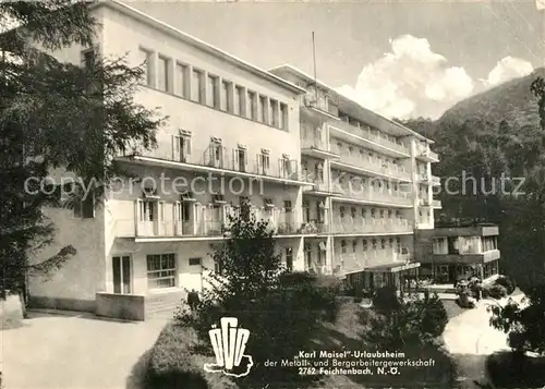 AK / Ansichtskarte Feichtenbach Karl Maisel Urlaubsheim Feichtenbach