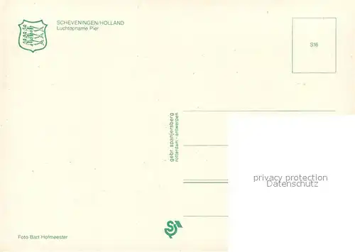 AK / Ansichtskarte Scheveningen Fliegeraufnahme Scheveningen