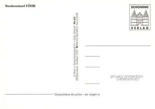 AK / Ansichtskarte Insel_Foehr Windmuehle Strand Segelboote Hafen Insel_Foehr