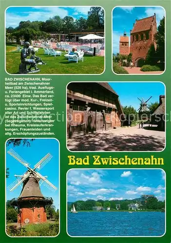 AK / Ansichtskarte Bad_Zwischenahn Muehle Zwischenahner Meer Kurpark Denkmaeler Stadttor Chronik Bad_Zwischenahn