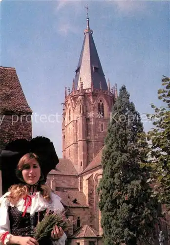 AK / Ansichtskarte Wissembourg Saint Pierre Saint Paul Volkstracht Wissembourg