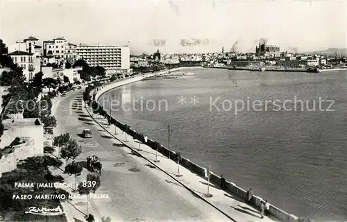 AK / Ansichtskarte Palma_de_Mallorca Paseo Maritimo  Palma_de_Mallorca