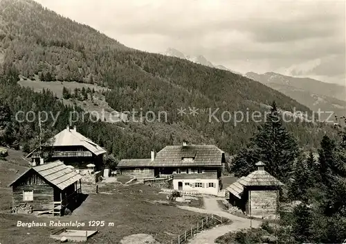 AK / Ansichtskarte Oberdrauburg_Kaernten Berghaus Rabantalpe Alpenpanorama Oberdrauburg Kaernten