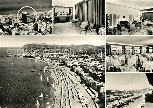 AK / Ansichtskarte Cattolica Hotel Nord Est Restaurant Strand Fliegeraufnahme Cattolica