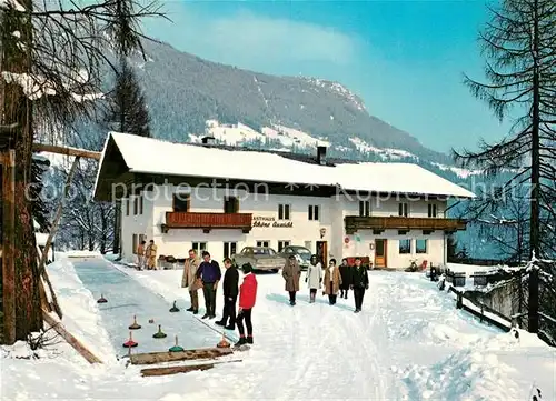 AK / Ansichtskarte Finkenberg_Tirol Gasthaus Schoene Aussicht Finkenberg Tirol