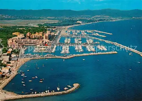 AK / Ansichtskarte Hyeres Port Saint Pierre vue aerienne Hyeres