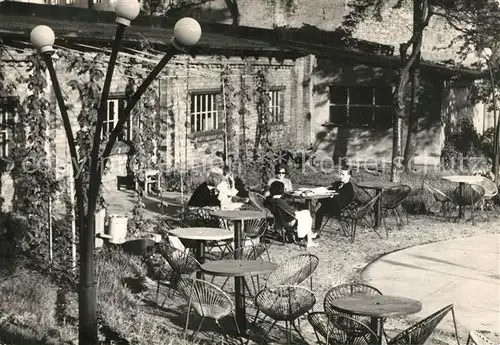 AK / Ansichtskarte Bialogard Ogrodek kawiarniany przy Powiatowym Domu Kultury Bialogard