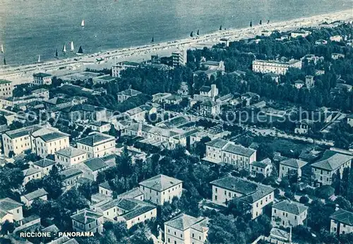 AK / Ansichtskarte Riccione Panorama dall aereo Riccione