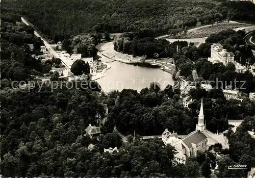 AK / Ansichtskarte Bagnoles de l_Orne Vue aerienne Bagnoles de l_Orne