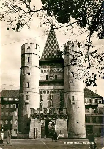 AK / Ansichtskarte Basel_BS Spalentor Basel_BS
