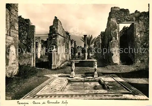 AK / Ansichtskarte Pompei Casa di Cornelio Rufo Ruine Pompei
