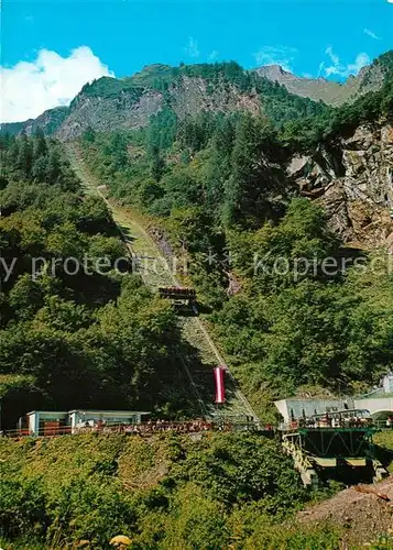 AK / Ansichtskarte Kaprun Tauernkraftwerk Laerchwand Schraegaufzug Kaprun