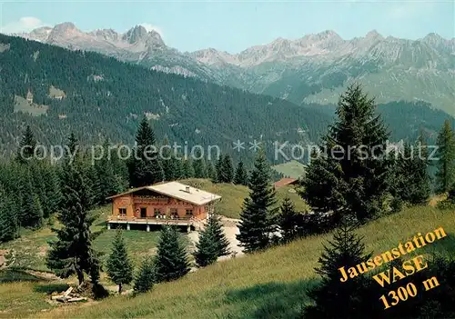 AK / Ansichtskarte Bach_Tirol Jausenstation Wase Panorama Bach_Tirol