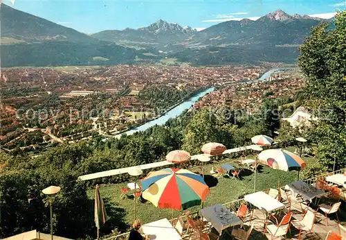 AK / Ansichtskarte Innsbruck Blick vom Hotel Mariabrunn Innsbruck