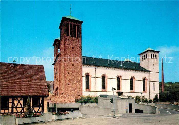 AK / Ansichtskarte Bensheim_Bergstrasse Katholische Kirche Bensheim ...