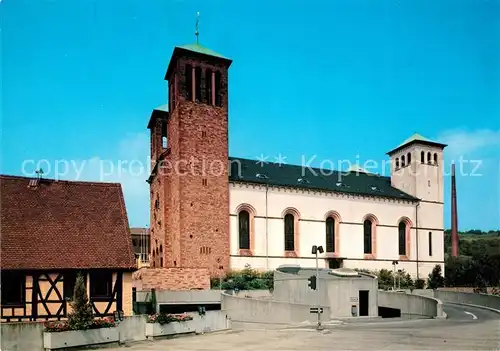 AK / Ansichtskarte Bensheim_Bergstrasse Katholische Kirche Bensheim_Bergstrasse