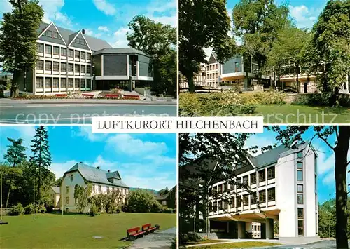 AK / Ansichtskarte Hilchenbach_Siegerland Rathaus Wilhelmsburg Haus des Gastes Hilchenbach_Siegerland