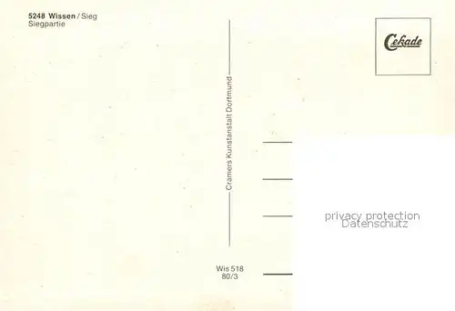 AK / Ansichtskarte Wissen_Sieg Panorama Kirche Wissen Sieg