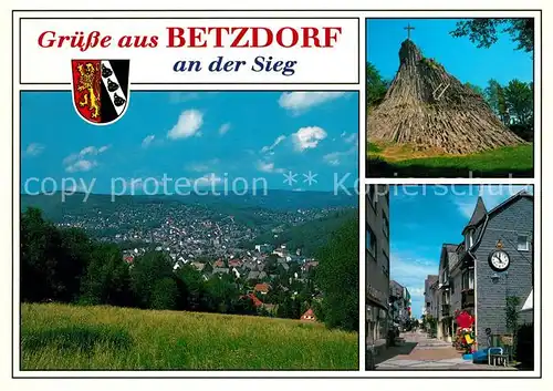 AK / Ansichtskarte Betzdorf_Sieg Panorama Stadtansicht Betzdorf Sieg