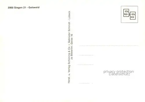 AK / Ansichtskarte Geisweid Klafeld Stadtqansichten Kirche Geisweid