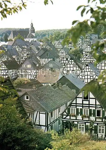 AK / Ansichtskarte Freudenberg_Westfalen Panorama Freudenberg_Westfalen