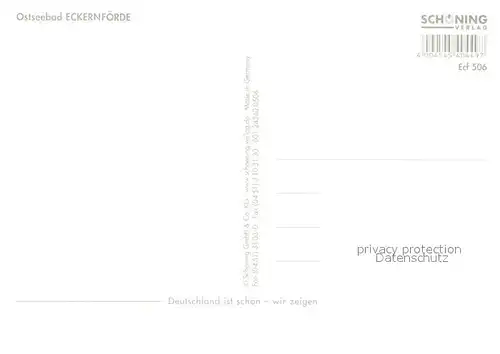 AK / Ansichtskarte Eckernfoerde Fliegeraufnahme Strand Panorama Eckernfoerde
