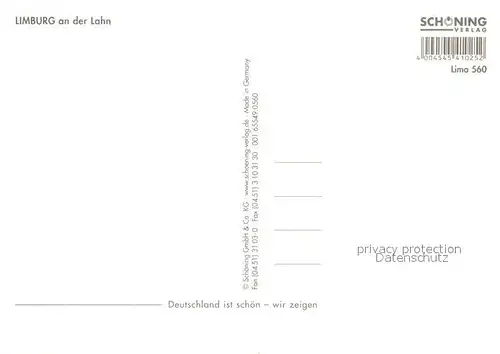 AK / Ansichtskarte Limburg_Lahn Burg Dom Bischofsplatz Kornmarkt Fischmarkt Limburg_Lahn