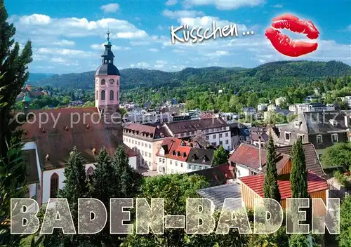 AK / Ansichtskarte Baden Baden Stiftskirche Kuesschen Baden Baden